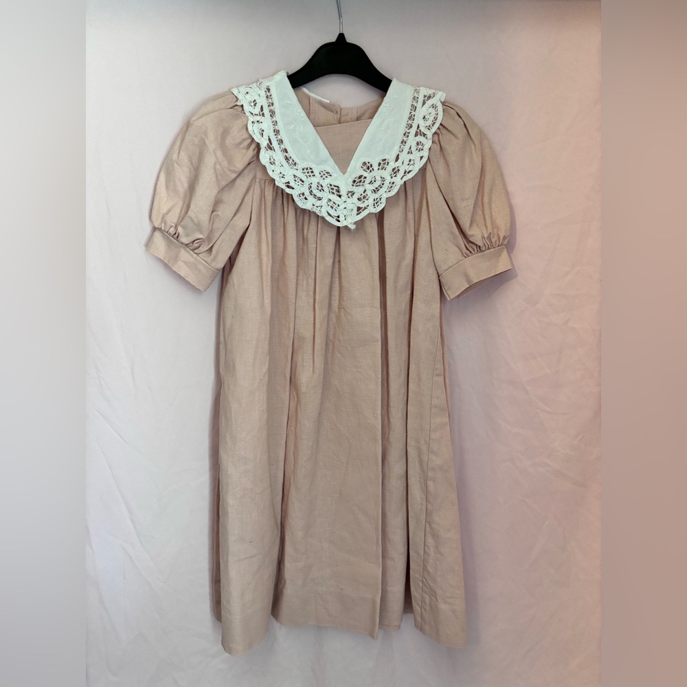 Peachy pink dress. Size 5.